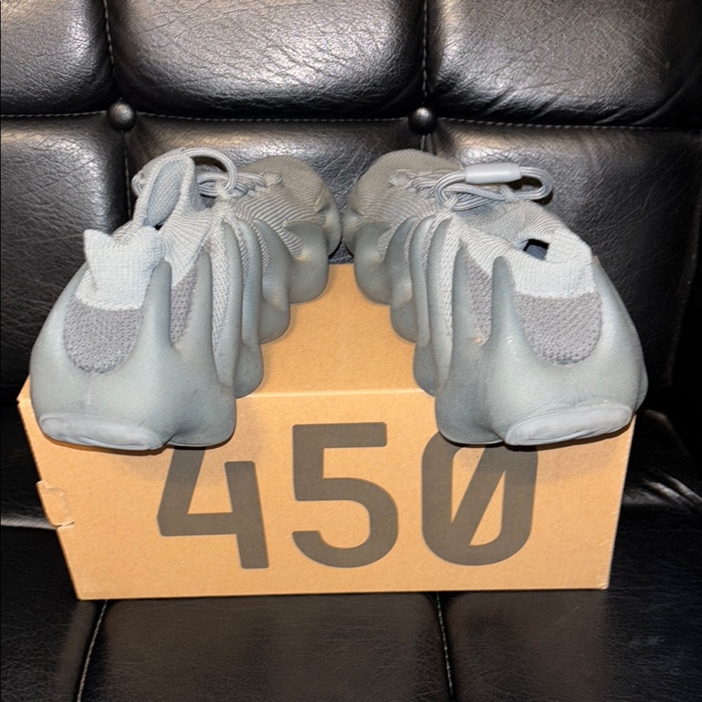 Adidas Yeezy 450 Gray Sneakers - Picture 7 of 10